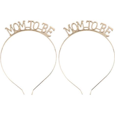 Stück Babyjungen-Stirnbänder, Festtags-Stirnbänder, Hüte für werdende Mütter, Babygeschenke, Babyparty-Kronen, Kopfbedeckungen aus Legierung-16.811.2-Golden (1/2)
