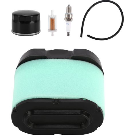 Kit de réparation de filtre à air pour tondeuse à gazon, en fibre composite, comprenant bougies d'allumage et conduites de carburant TB2454