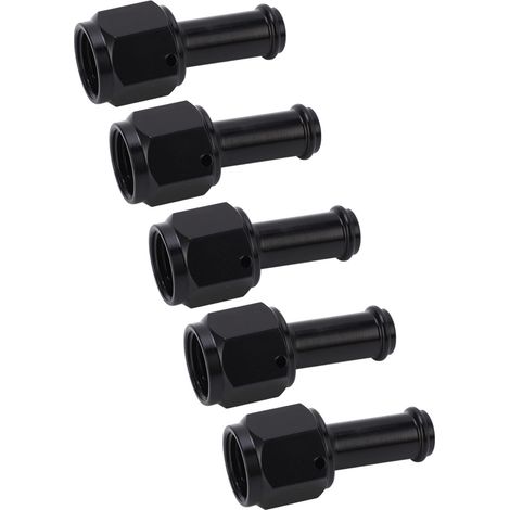 Adaptateur 6AN femelle vers 3/8 NPT mâle, raccord droit en alliage d'aluminium professionnel, étanche, pour conduite de carburant automobile (1/5)
