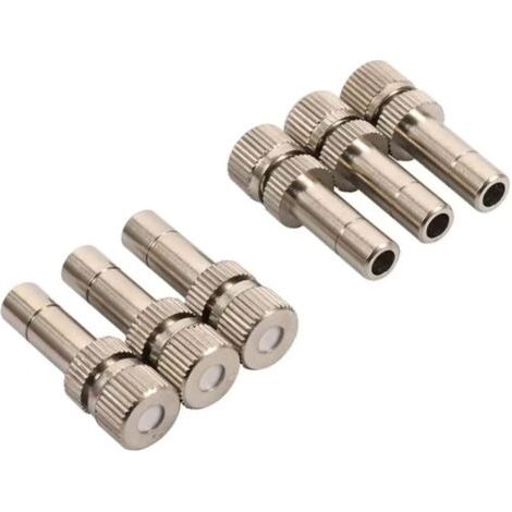 Buses de brumisation en laiton, têtes rechange pour système refroidissement/aménagement paysager/humidification, buse pulvérisation brouillard basse pression 30 pièces 0.3mm(0.0118in) Pièces (1/5)