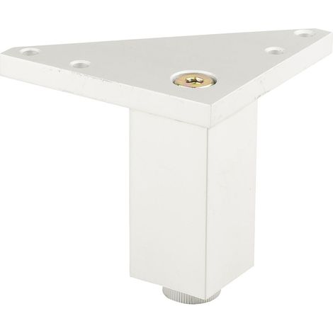 Pata de mueble ajustable FA002 de 75 mm, cromo mate SANS MARQUE