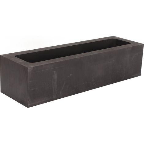 Lingot Moule en Graphite 6,6lb Capacité Rectangulaire Moule de Coulée en Graphite pour Or Argent Laiton Affinage (1/5)