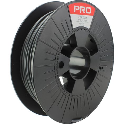 Filament pour imprimante 3D, PLA, Ø 2.85mm, Gris, 500g, FDM ( Prix pour 1 )