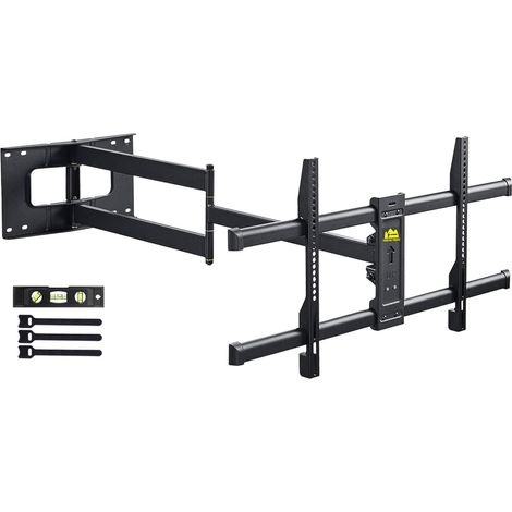 Support Mural pour TV à Longue portée, pivotant et inclinable avec Bras articulé de 109 cm, Convient aux téléviseurs de 42 à 86 Pouces, supporte 50kg, VESA 800x400 mm (1/5)