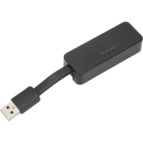 Adattatore Ethernet ultraveloce da 2,5 Gbps, connessione di rete stabile, adattatore Gigabit Ethernet, design pieghevole, installazione senza driver, plug and play.