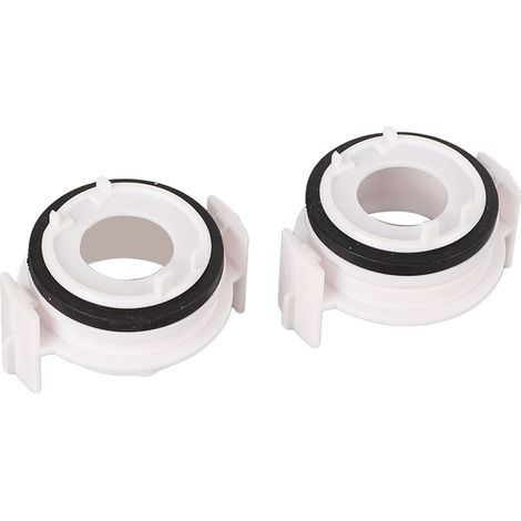Lot de 2 adaptateurs pour ampoule LED H7 TK-126 ABS 9-32V 100W IP68 conversion pratique robuste installatiom facile (1/5)