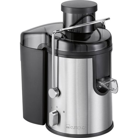 Clatronic Centrifuga AE3666 400 W Nero, acciaio inox Uscita del succo diretta (1/3)