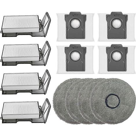 Pièces détachées pour aspirateurs Dreame X60 Max Ultra Complete / X60 Ultra / X60 Master : filtre HEPA, chiffon de nettoyage, sac à poussière et accessoires (1/5)