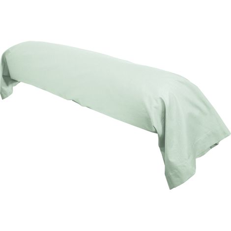 Taie de traversin uni coton ALTO 140x43 cm