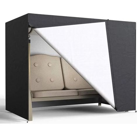 Housse pour balancelle de jardin - 160 x 120 x 170 cm - Housse pour balancelle 2 places - Imperméable - Housse pour mobilier de