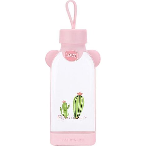 1 Stück Borosilikat-Wasserflasche