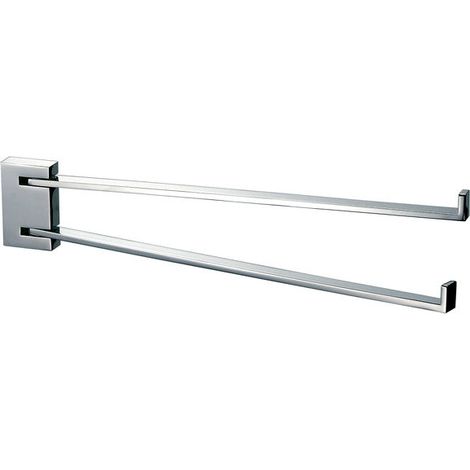 MANILLONS TORRENT 05490002 CROMOISTAL Toallero Doble Abatible Cromo - ref: 05490002 (1/2)
