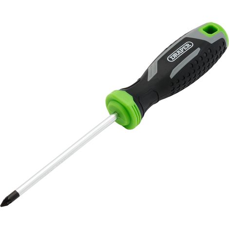Draper 13370 Pozi Soft Grip Screwdriver, PZ1 x 100mm