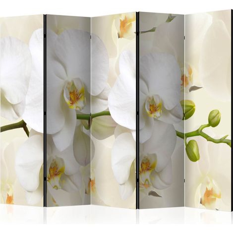 Paravent 5 Volets "Orchid Branch" 172x225cm (1/2)