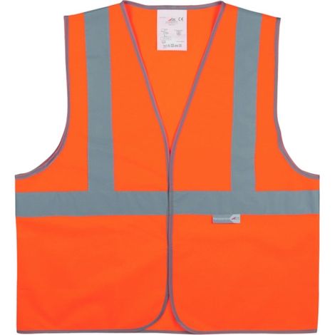 Gilet haute visibilité de signalisation BILLES orange - M - T2S