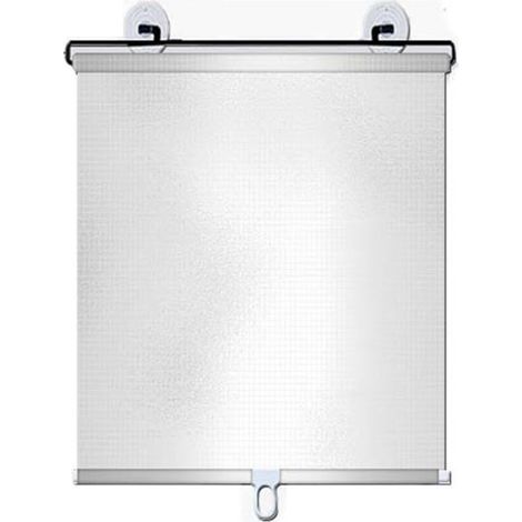 Rideaux rétractables pour pare-brise – Protection UV – Installation facile avec ventouses – Taille 50x125 cm en PVC (1/5)