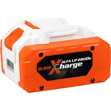 Batterie RURIS ALFA UP 2800e – 20V 8Ah 160Wh – Port USB-C Bidirectionnel – Cellules Premium 21700 – Autonomie +30% – Compatible Outils RURIS (1/5)