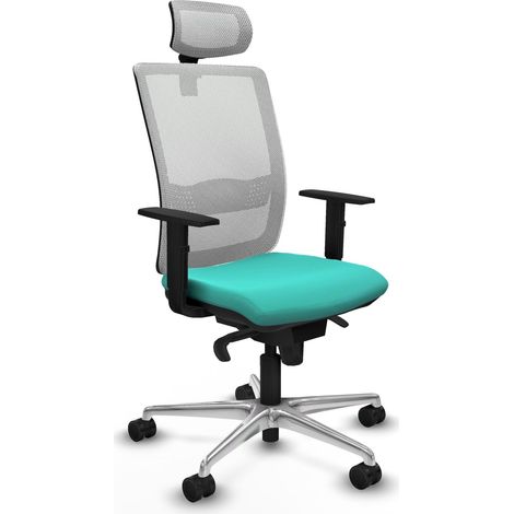 Silla de oficina piqueras y crespo Haches negro cojín ergonómico (1/2)