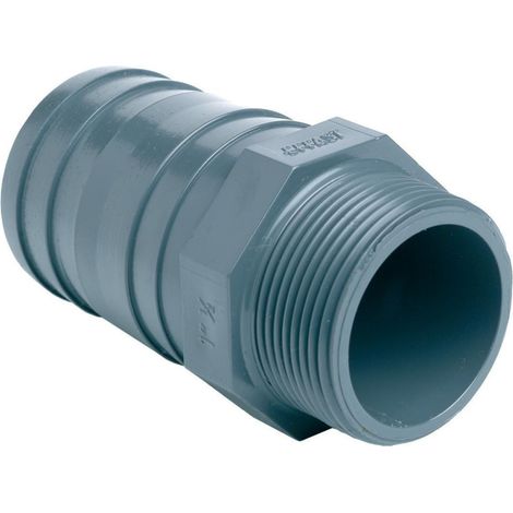 Raccord 3/4 male à visser et 25/27 mm cannelé - jardiboutique (1/3)