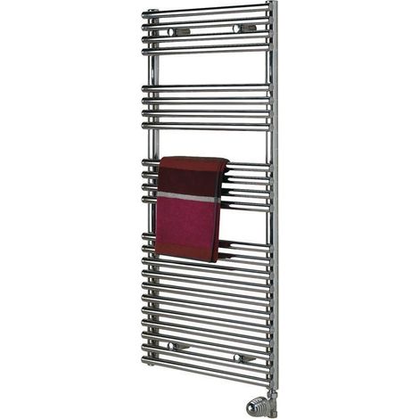 Sèche-serviette ACOVA CALA Inox 683W chauffage central LNI-176-050 (1/3)