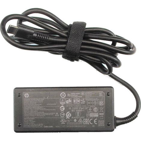 Adattatore HP da 45 W USB-C 1,8 m a 3 pin, L43407-001