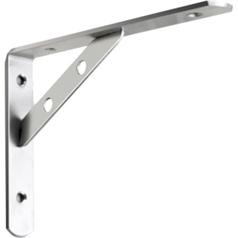 Supports D’Étagère Flottant, Equerre Etagere Murale Triangulaires De 90 Degrés En Acier Inoxydable,, 2 Pcs 15cm (1/3)