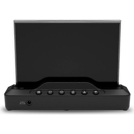 Thermomètre, hygromètre, horloge météo, affichage de la température intérieure, horloge dédiée, réveil, calendrier (1/5)