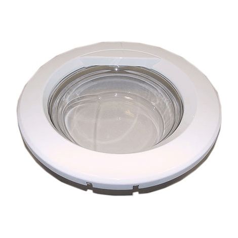 PORTE HUBLOT COMPLETE AVEC POIGNEE ET CHARNIERE pour LAVE LINGE LG - 3212EN1003B (1/3)