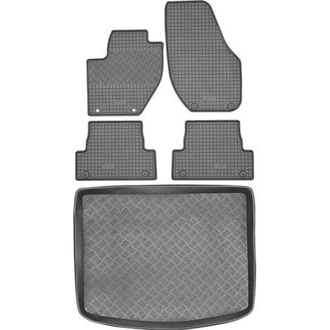 Volvo V40 II Kombi (2012–2019) – SET: Gummifußmatten + Kofferraummatte (1/5)