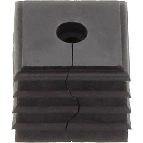 CONTA-CLIP KDS-DE 5-6 BK Elemento di tenuta Elastomero termoplastico Nero 10 pz.