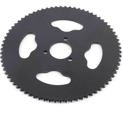 Pignon arrière T8F 74T en acier durable de 30mm pour moto - Pièce de rechange (1/4)