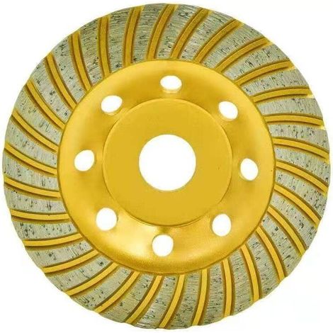 Disque Meule Diamant 180 à Poncer Béton Granit Pierre. Meule poncage surfacege Meuleuse 180 Professionnelle,AAFGVC (1/3)