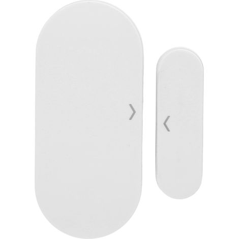 Capteur magnétique intelligent pour porte et fenêtre, compatible avec les systèmes d'alarme antivol Zigbee et Tuya. (1/5)