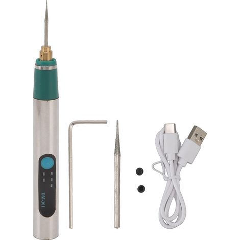 Engraving Pen Electric Etching Tool for Metal Glass Wood Stone Jewelry Nails (1/5)