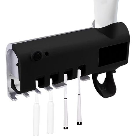 de brosse dents avec lumire UV support de brosse dents mural (1/5)