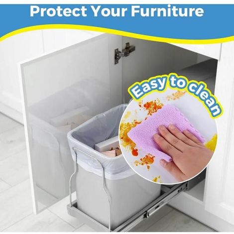 Film protection murale2m1rouleau,PP mat transparent électrostatique,lavable réutilisable (1/4)