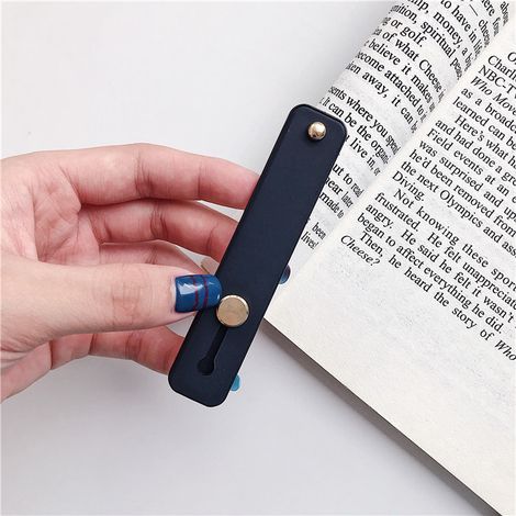 Lot de 2 supports de doigt pour téléphone portable, poignée de téléphone en silicone, support de doigt portable universel (1/4)