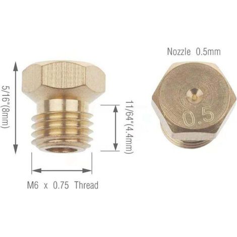 Lot de 5 brûleurs à gaz naturel pour plaque de cuisson au gaz naturel GPL, jets, buses et injecteurs (1/3)