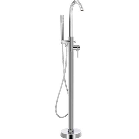 Robinet de baignoire sur pied Acier inoxydable 118,5 cm (1/5)