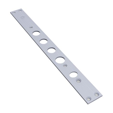 FRONTALE SERRATURA FR2530/37 SECUREMME  INOX I.MM 37 X 2431 2681