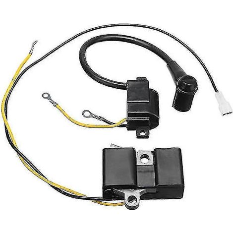 Bobine d'allumage 501516201 pour Husqvarna 61 162 266 Jonsered 630 tronçonneuse ancien type (1/4)