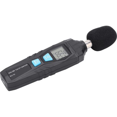 Medidor de nivel de sonido SL720 de 30130 dB, comprobador de ruido de alta precisión, detector de ruido de alta sensibilidad, instrumento de monitorización de ruido, detector de ruido LCD para el hoga