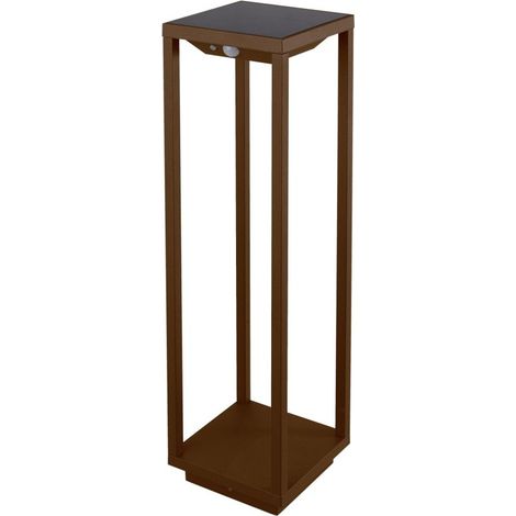 Lanterna Home Solare a Led da 2,2w a batteria, IP54 Zafferano corten (1/4)