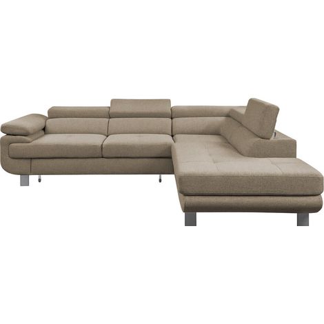 Sofá rinconero Lincoln 188, Barrel 19, Función de descanso, Almacenaje, 274x230x73cm, 0 (1/5)