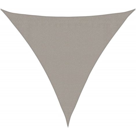 Voile d'ombrage  Voile de parasol 160 g/m² triangulaire 3,6x3,6x3,6 m PEHD