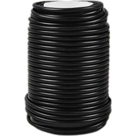 20 m de liens souples pour plantes de jardin en caoutchouc TPR, pour plantes de serre ou de jardin (noir) (1/5)