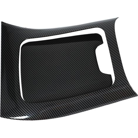 2 pièces de garniture de panneau de commande centrale de levier de vitesse style fibre de carbone, remplacement pour Mercedes-Benz Classe C W206 S206 (conduite à gauche) (1/5)