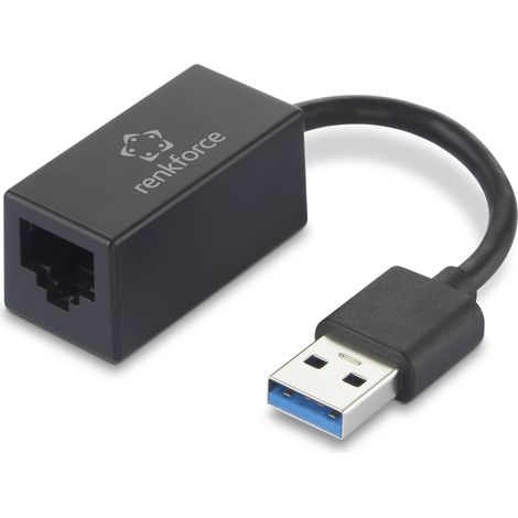 Adaptateur réseau Renkforce RF-4708614 1 GBit/s USB 3.1 (Gen 1), Gigabit-LAN (1 Gbit/s) (1/3)