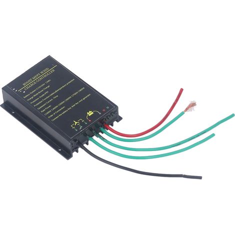 Régulateur de charge MPPT étanche pour éolienne 48V 300W-800W, contrôleur de générateur éolien avec protection IP67, régulateur de tension solaire éolien, kit de gestion d'énergie pour système éolien (1/5)