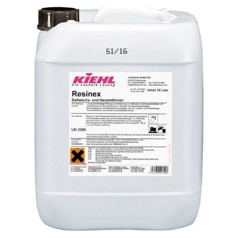 Resinex bidon 10 l détergent détachant résine